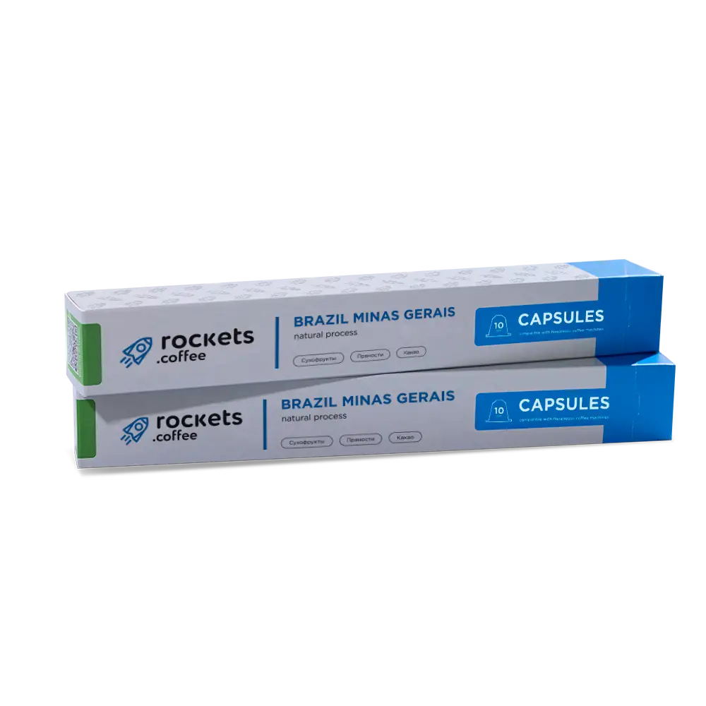 Капсулы Rockets Brazil Minas Gerais 10 шт