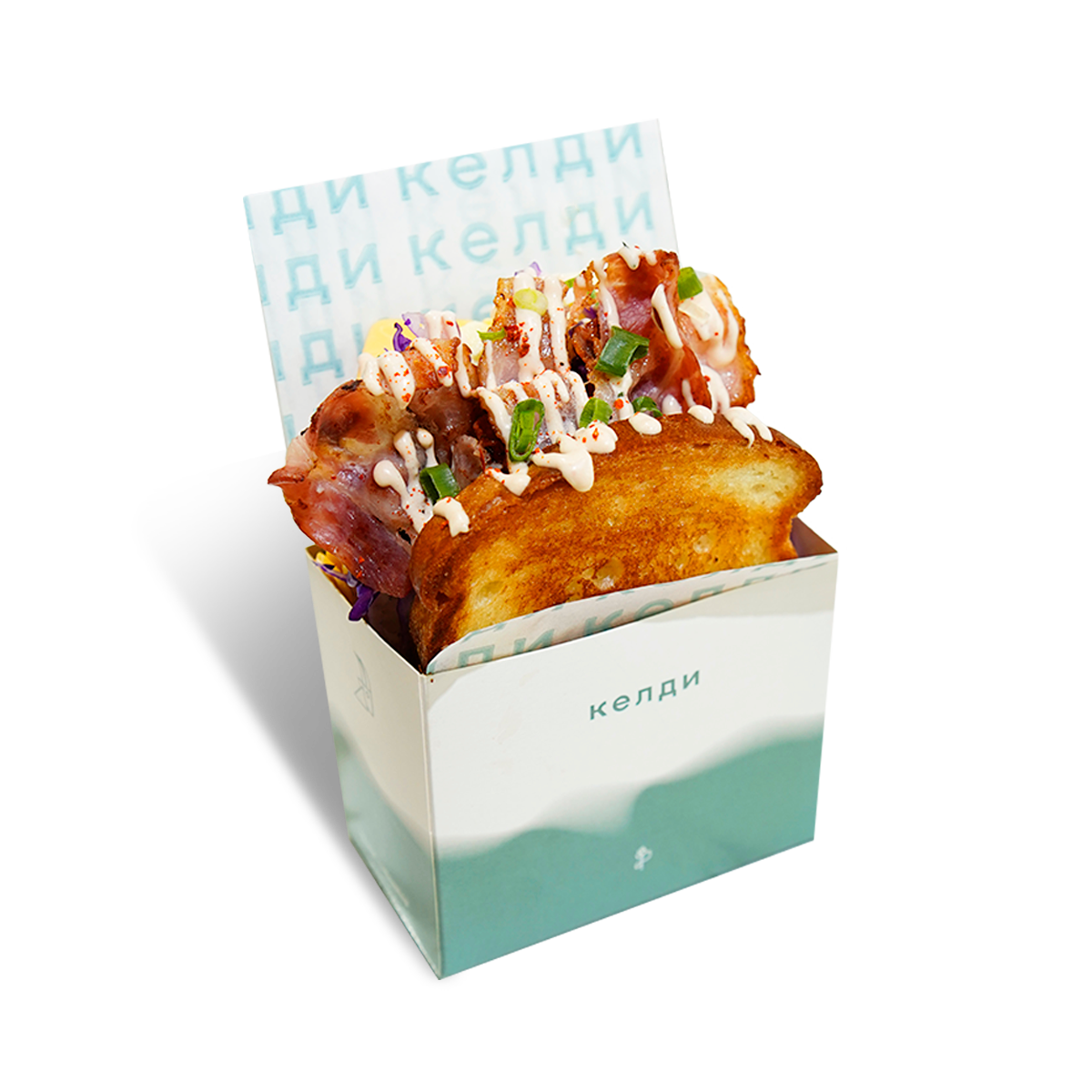 Egg drop с беконом