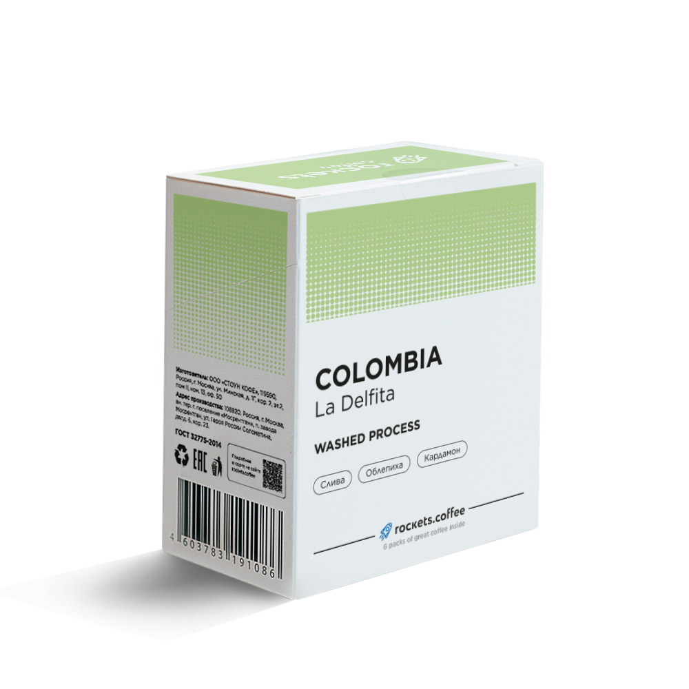 Дрип Columbia La Delfita 6шт