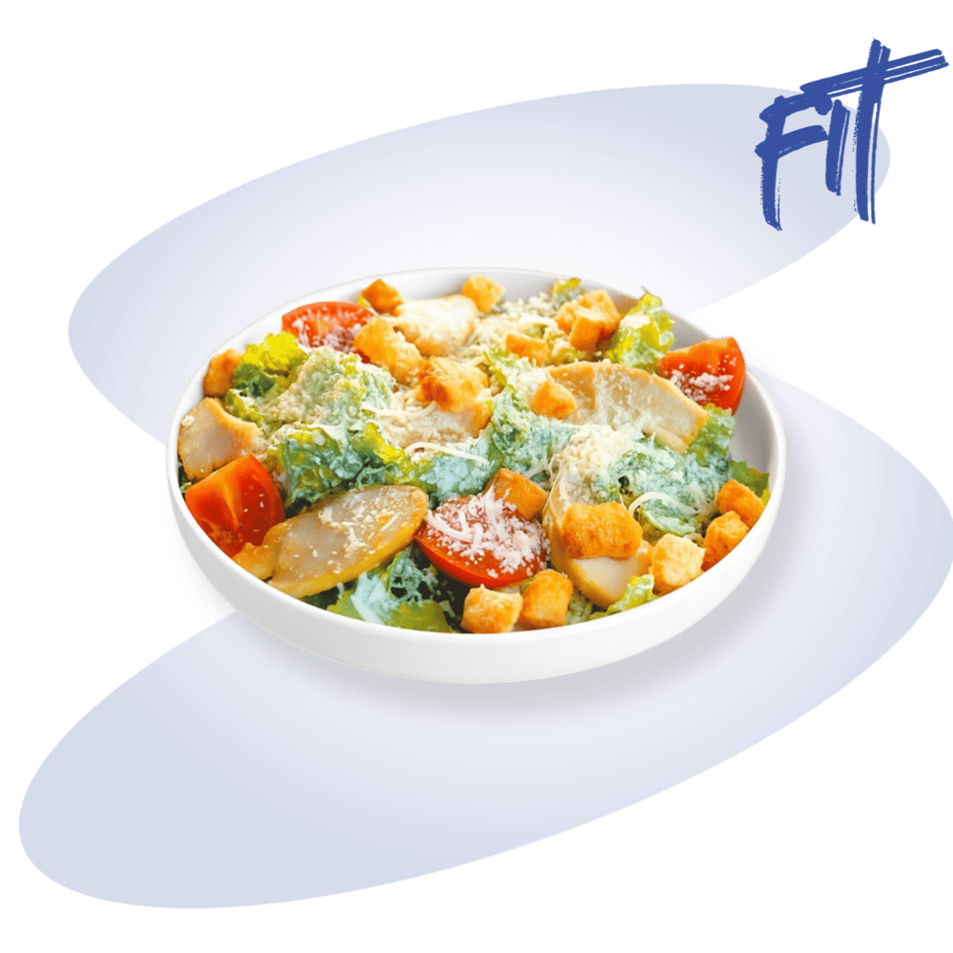 Салат цезарь