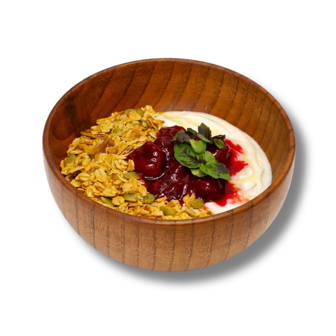 Гранола с йогуртом