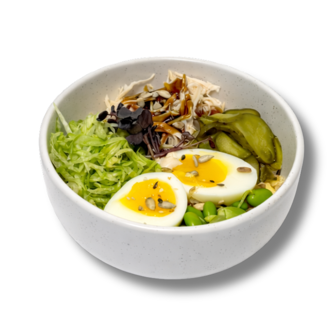 Жареный рис с курицей терияки